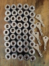 Lot Of 45 Used Abloy Vending Locks