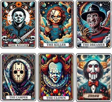 6 Pack Halloween Diamond Art Kits for Adults Diamond Painting Kit Beginner