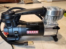 VIAIR 85P Portable Tire Inflator 12V 60 PSI, Portable Cigarette Plug