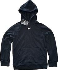 Under Armour Boys Hoodie Loose Size YMD Black