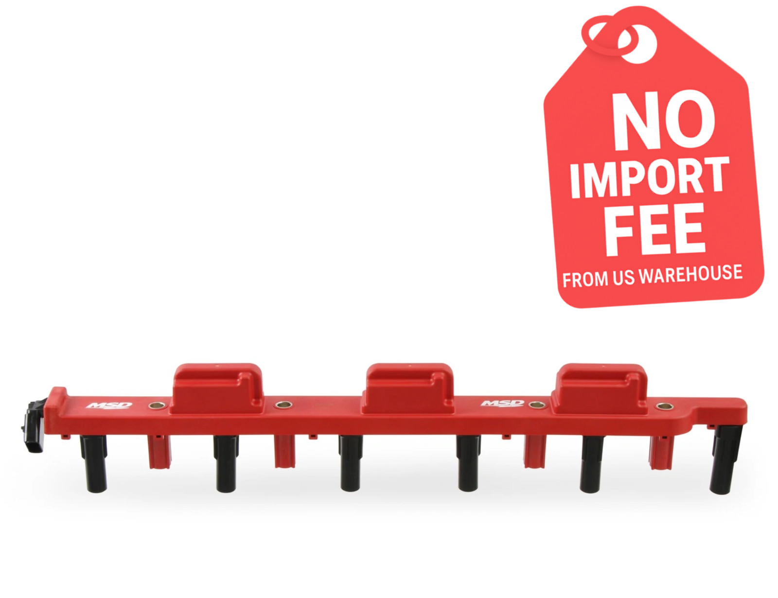 MSḊ 82738 Blaster Ignition Coil Set Red 00-06 Jeep Wrangler 4.0L