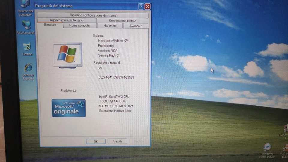 NOTEBOOK HP COMPAQ NC6400 WINDOWS XP - Immagine 4 di 4