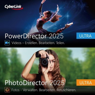Cyberlink PowerDirector 2025 Ultra & PhotoDirector 2025 Ultra | Download & Pr...