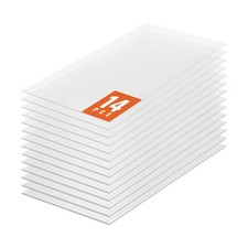 Uimoso Plaque de Serre en Polycarbonate 1210x605x4 mm Feuilles de Toit Lot de 14