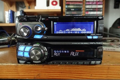 Alpine CDA-9830J/MDA-5065MS. CD/MD/Aux-Bluetooth.
