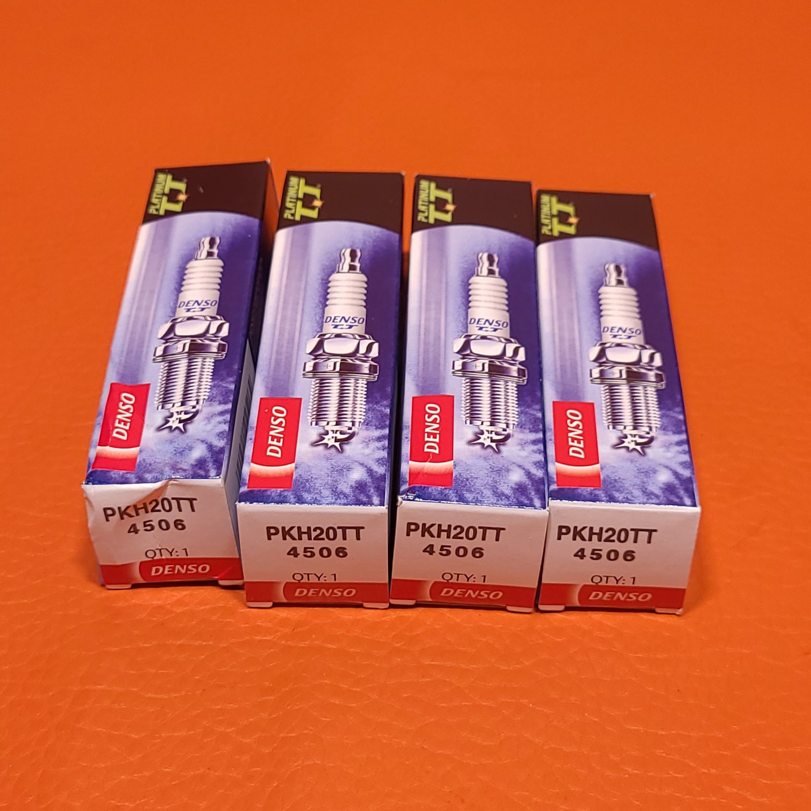 DENSO 4506 Spark Plug Platinum TT PKH20TT For Select Hyundai Honda Nissan BMW GM