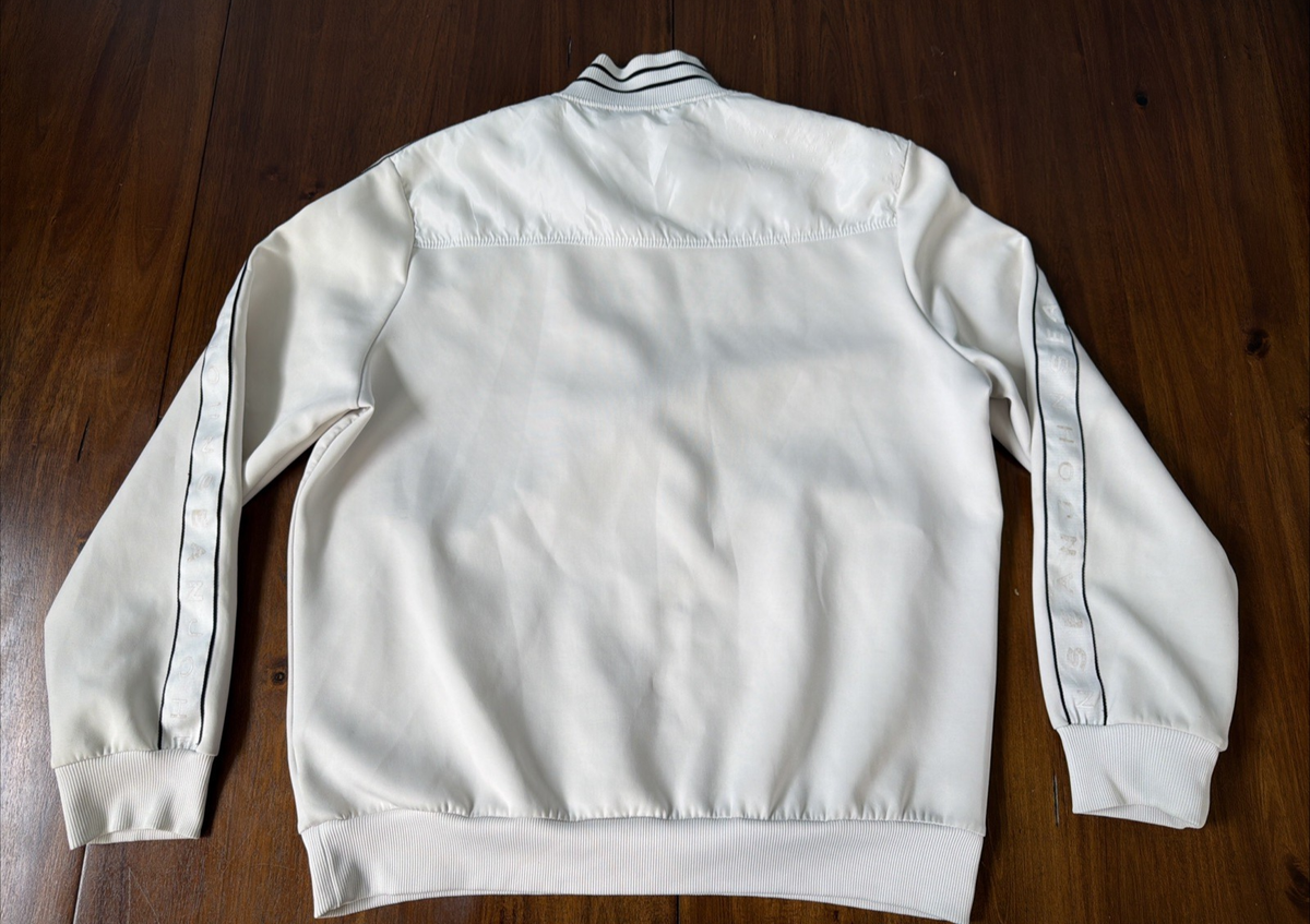Sean John White Full Zip Track Jacket Size XL Vintage | eBay