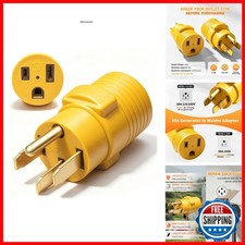 Aukzily Nema 14-50P 6-50R Schweißgerät Adapterkabel, kompakt 50 Amp 4 Zinken Wohnmobil