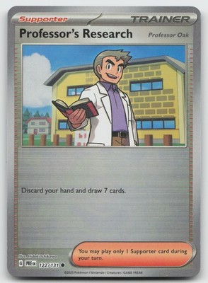 Professor's Research Oak (Poke Ball Pattern) SV: Prismatic Evolutions 122/131