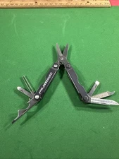 LEATHERMAN MICRA Grey Multi-Tool Knife Scissors USA 10 Tools Excellent Co 06-17