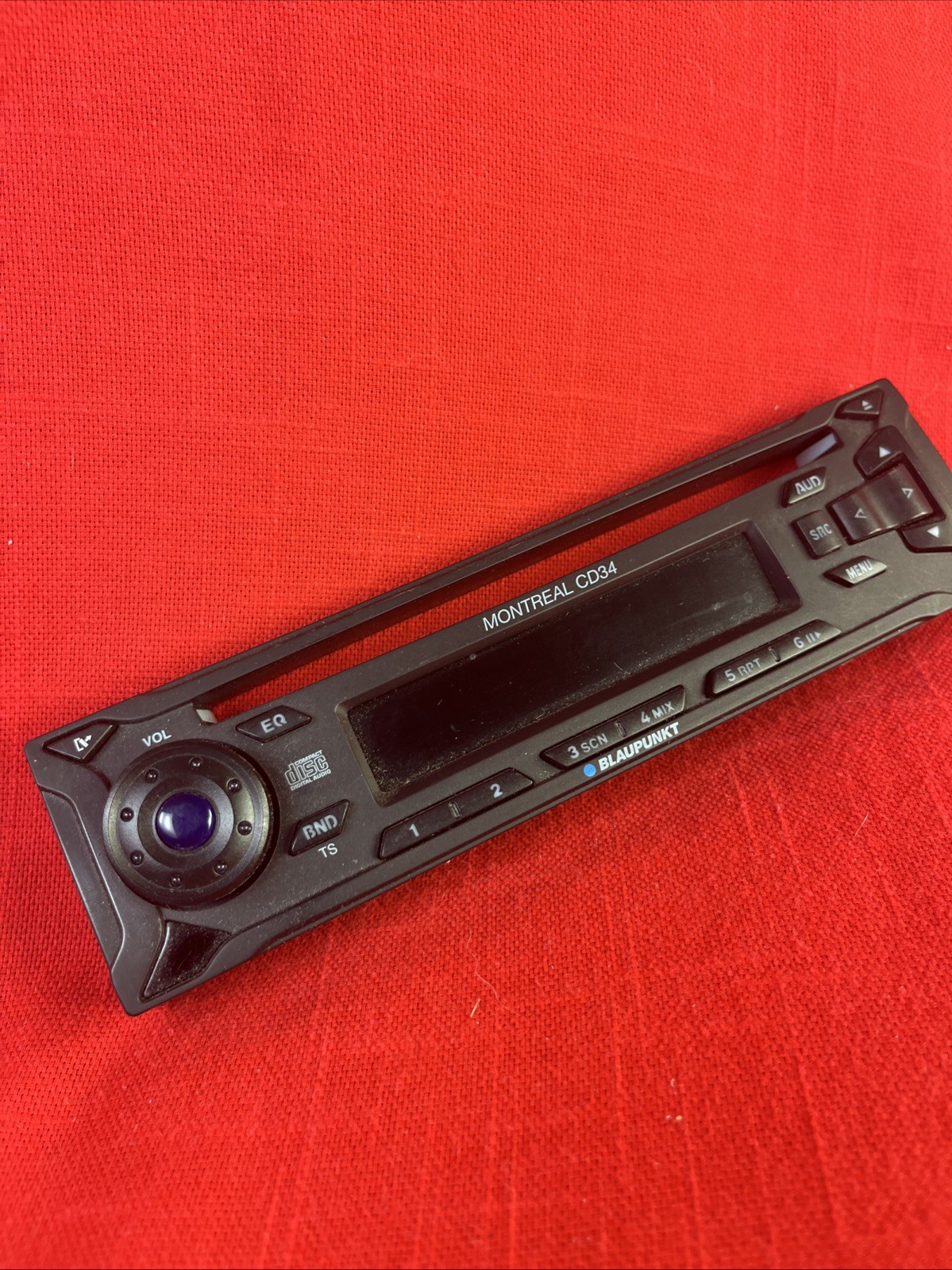 BLAUPUNKT MONTREAL CD34  STEREO FACEPLATE ONLY BLAUPUNKT MONTREAL DC34 OEM🔴