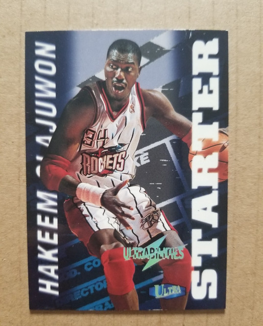 1997-98 Fleer Ultra Ultrabilities Starter Hakeem Olajuwon #18S HOF