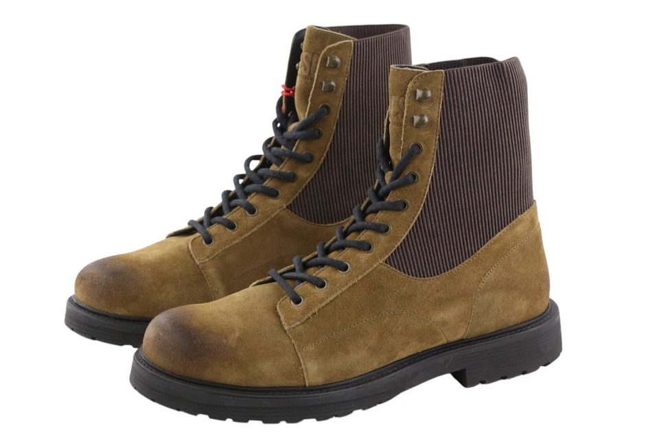 Diesel D-Alabhama Hombre EU45 Marrón Viejo Cuero con Cordones Botines Pvp 290€ - Imagen 4 de 4