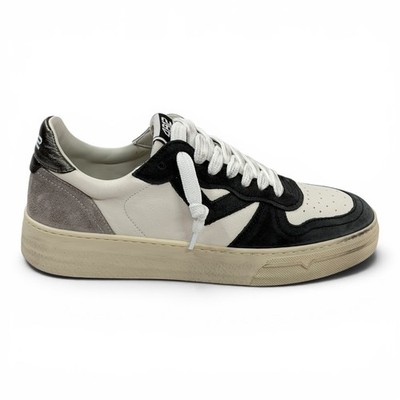 Herren Sneaker 4B12 Zwölf Schuhe Made In Italy Echtleder