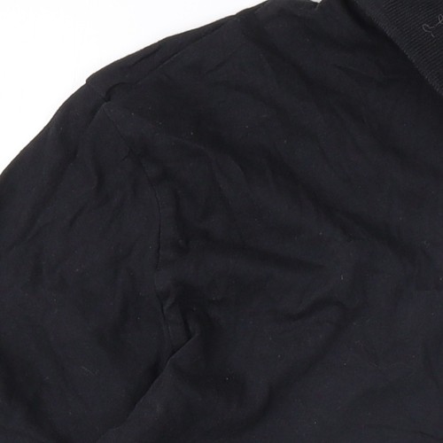 Brave Soul Men's XL Black Collared Polo Shirt - Picture 11 of 12