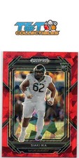 Siaki Ika 2023 Panini Prizm Draft Picks Prizms Red Ice #184 Baylor Bears 63