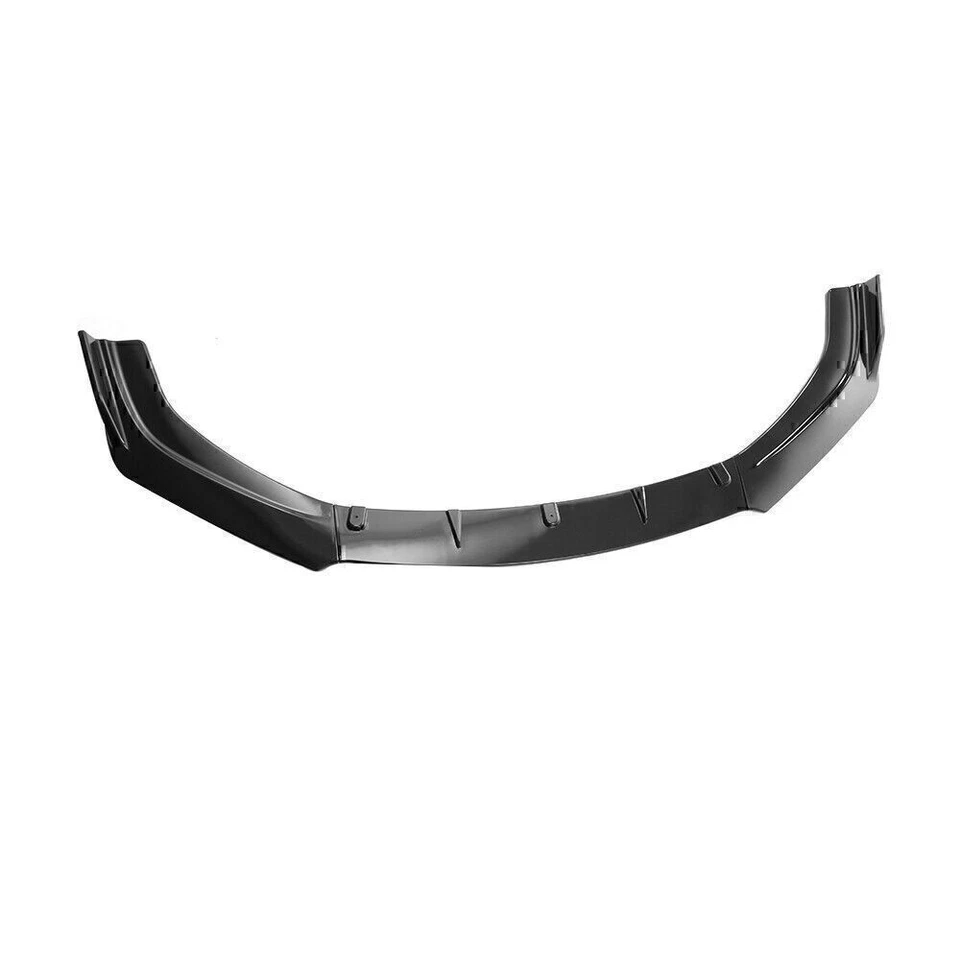 Kit de carrocería divisor alerón labial parachoques delantero negro brillante para Mercedes-Benz  Foto 4 de 4