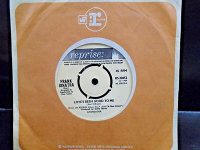 FRANK SINATRA '' LOVES BEEN GOOD TO ME  '' Or. UK REPRISE EX+ COND.IN Or.SL.