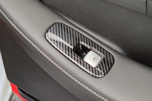For Hyundai Sonata 2020-2023 Carbon Fiber Style Glass Window Lifting Decoration - Picture 15 of 20