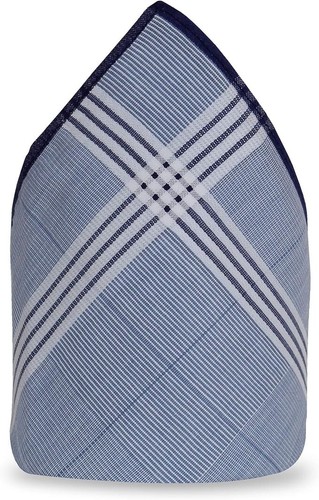 Caruso Italy 100% Cotton Men's Italia Handkerchief | Luxurious, Soft - Picture 6 of 21
