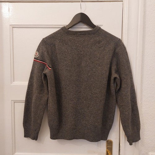 Moncler Damen Maglione Tricot Scollo Grösse XL Grau - Bild 2 von 7