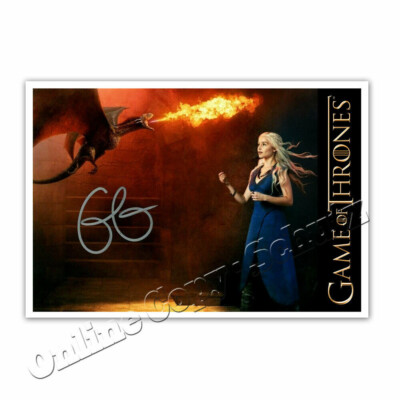Emilia Clarke  -  Game of Thro ...  Autogrammfoto  