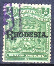 Rhodesia SC #82 Used Stamp