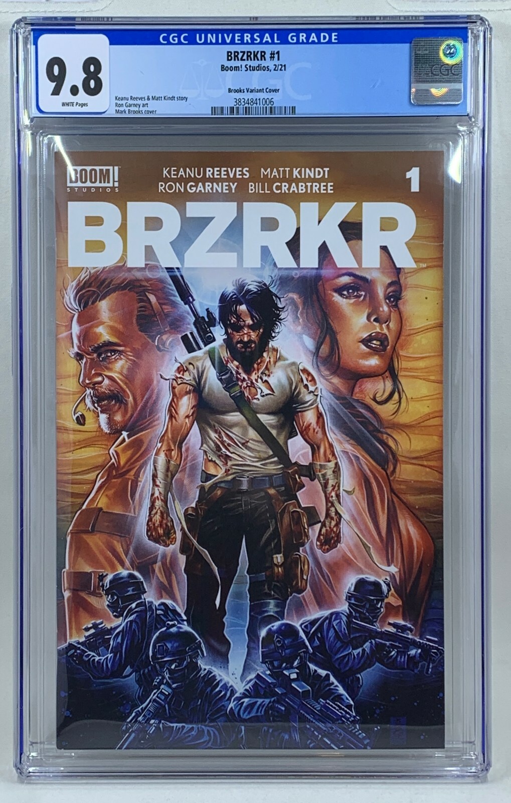 BRZRKR (Berzerker) #1 (Brooks Foil Variant) Value - GoCollect