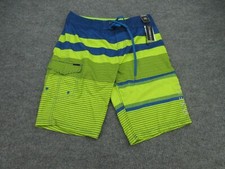 O Neill Board Shorts Adult 30 Multicolor Drawstring Swim Surfing Mens 31x11 NEW