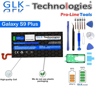 GLK Akku für Samsung Galaxy S9 Plus EB-BG965ABA EB-BG965ABE GARANTIE TOP AKKU