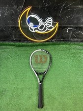 Wilson Tour Slam Power String Black White Tennis Racquet - Size L2 4 1/4