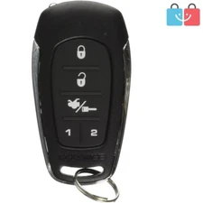 Audiovox 1-Way Replacement Car Remote Transmitter - Lightweight Ergonomic Black