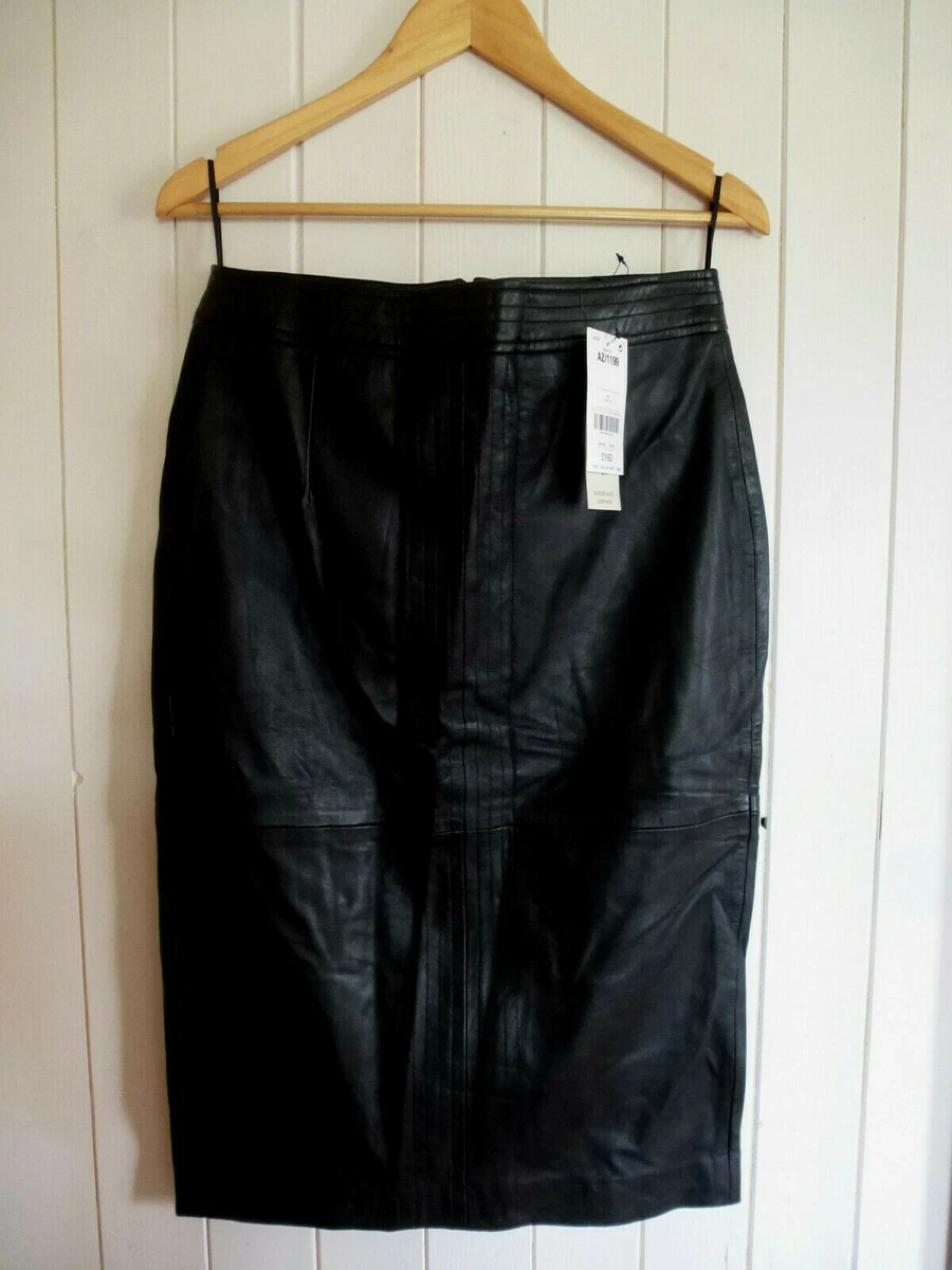 Next womens 2025 leather skirt