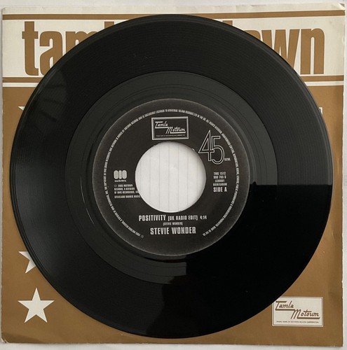 Stevie Wonder - Positivity - 7” Vinyl Single - Imagen 3 de 3