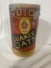 Vintage Quaker Oats Paper Tin 1900-1920s