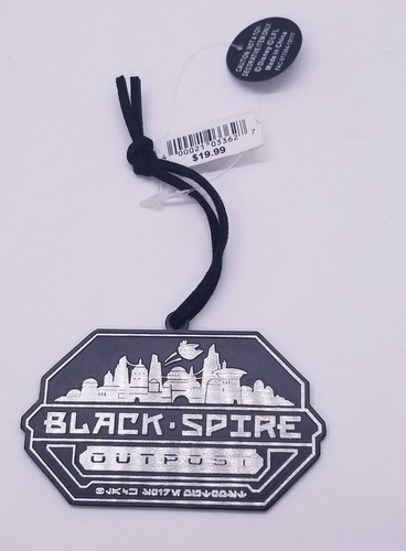Disney Parks Star Wars Galaxy's Edge Black Spire Outpost Logo Metal Ornament New - Picture 4 of 10