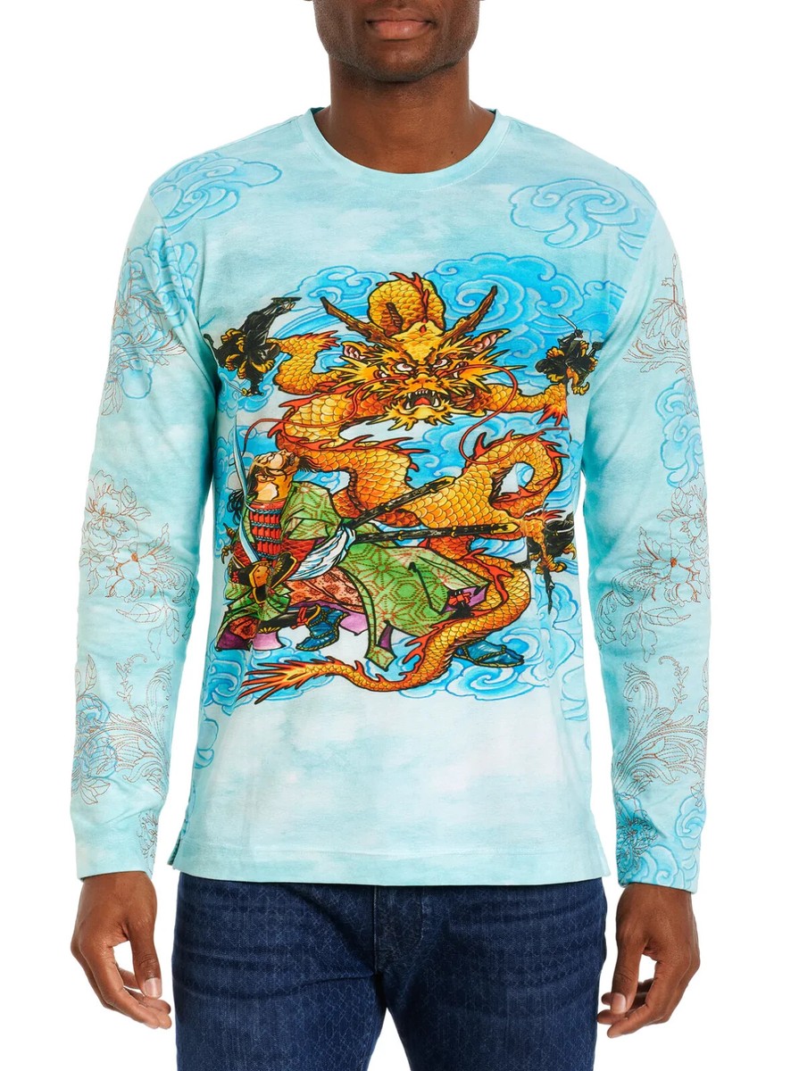 Robert Graham ROYAL ROAR Limited Edition XL Dragon Samurai