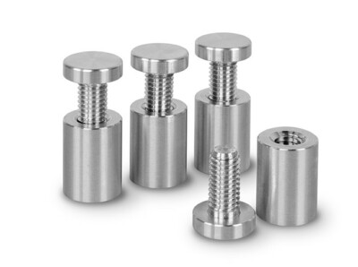 Precisiongeek Entretoises 20mm L-25mm Boulons Pour Verre