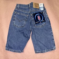 Vintage 1990  s Levis 550 Boys Shorts, Deadstock NWT, Size 10 W25
