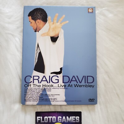 DVD ZONE 0 ALL: Craig David - Off The Hook Live Wembley - Musical - Floto Games