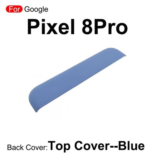 Pour Google Pixel 8 Pro couverture arrière supérieure arrière bandes de verre pièces de rechange - Photo 11 sur 13
