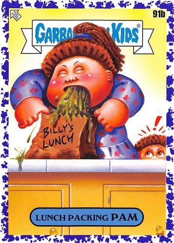 GARBAGE PAIL KIDS 2020 TARDE TO SCHOOL BORDO VIOLA PARALLELO PICK-A-CARD GPK W@W - Foto 364 di 401