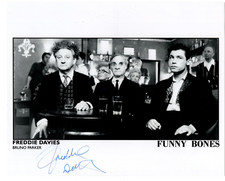 Freddie Davies Signed 8 x 10 Photo from "Funny Bones" / Autographed Actor