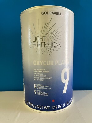Goldwell Light Dimensions Oxycur Platin Lightening Powder 9+ 17.6oz