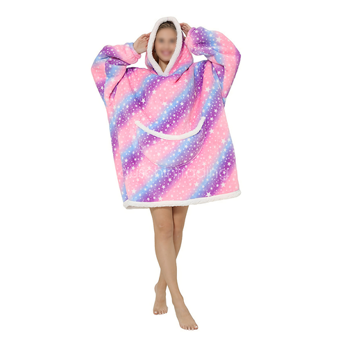 Flannel Hoodie Blanket: Snuggle Up in Soft Comfort - Picture 22 of 25