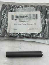 Pack of 10 Electrical Outlet Box Extender Spacers Black