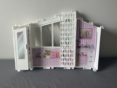 Barbie Dream House FHY73 2018 replacement parts 3rd floor back wall bedroom  READ