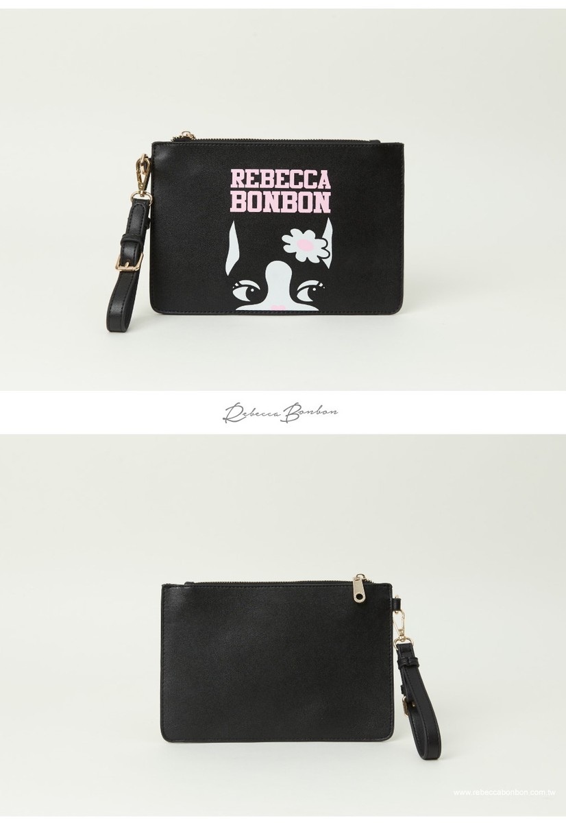 Sac à Main Rebecca Bonbon Bandoulière - PVC Cuir, Thème French Bulldog, Neuf Avec étiquettes