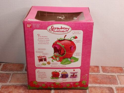 Strawberry Shortcake Berry Cute Rides: Strawberry Fun Mobile 2002 Bandai - Picture 2 of 10
