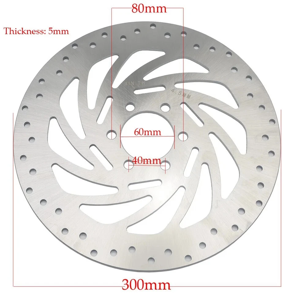 Rotores de disco de freno delanteros para KTM 125 200 250 390 2013-2020 RC 125 200 2014-2015 Foto 2 de 4